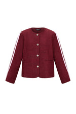 gewebte-karo-damenjacke-elegant-front-view