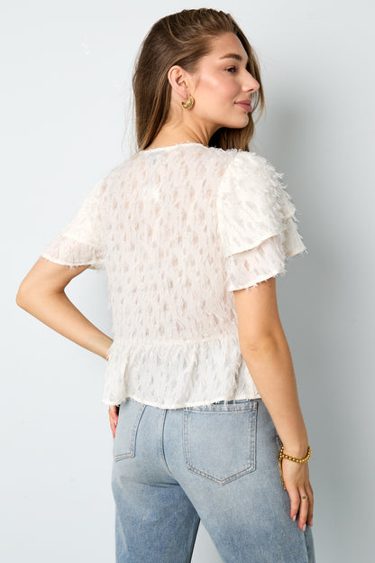 gewebtes-damen-kurzarm-oberteil-einfarbig-elegant-casual-chic-look