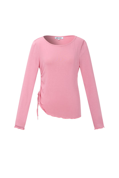 langarmshirt-mit-raffung-damen-elegant-feminine-fit-style