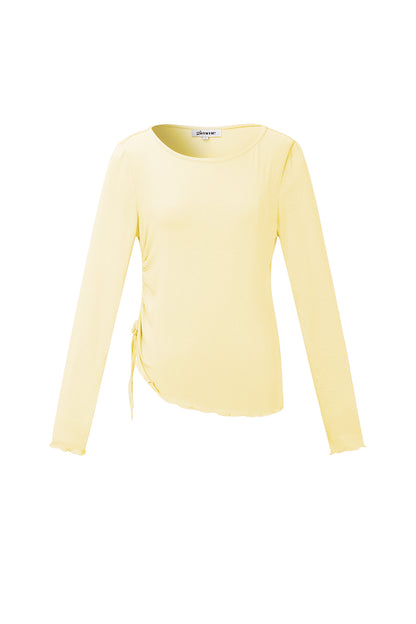 langarmshirt-mit-raffung-damen-elegant-front-view