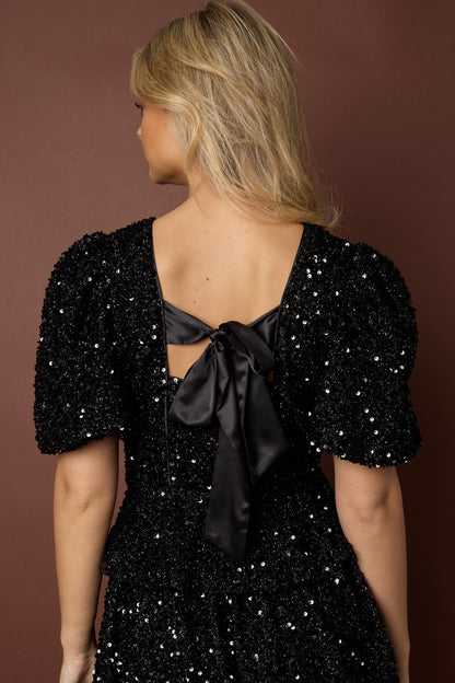 pailletten-damen-kurzarm-oberteil-gewebt-elegant-party-look-fashion