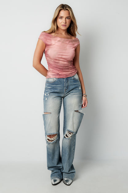 transparent-mesh-damen-oberteil-einfarbig-elegant-casual-look-fashion
