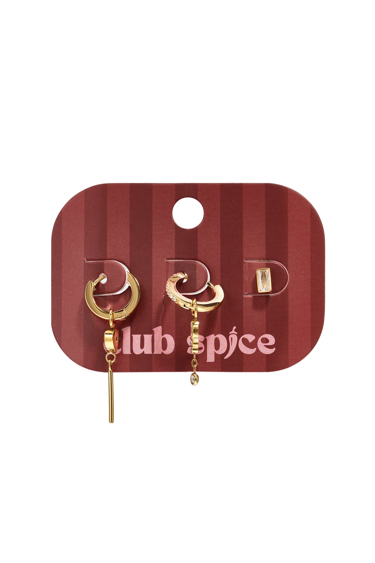 Edelstahl-Ohrring-Sets, Herz, Schlicht, Alltagsschmuck, Serie, Damenschmuck