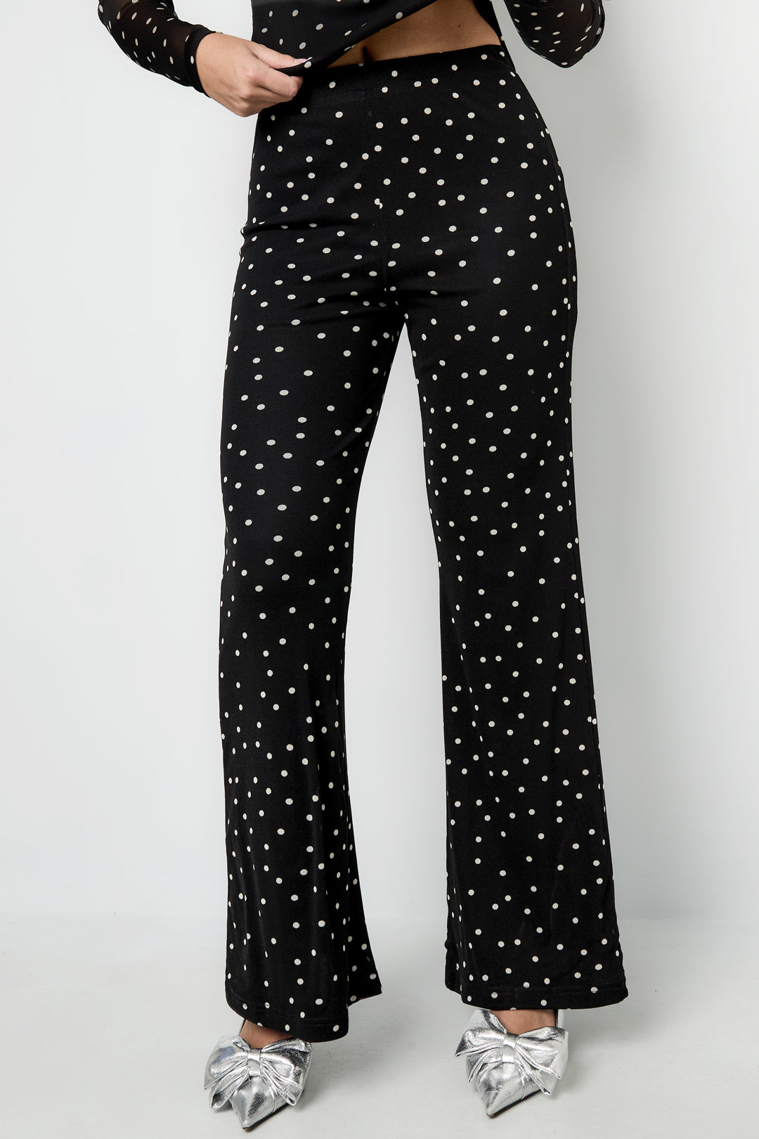 Gepunktete Hose
