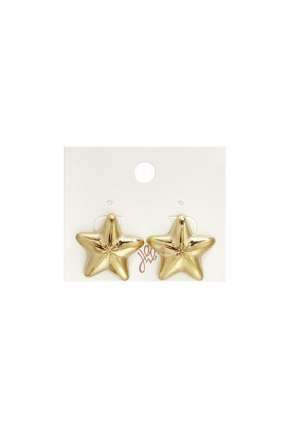 Edelstahl-Ohrstecker, Stern, schlicht, einfach für jeden Tag, Damenschmuck