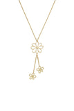 Edelstahl-Anhänger, Blumen-Serie „Schlicht und alltagstauglich“, Damenschmuck