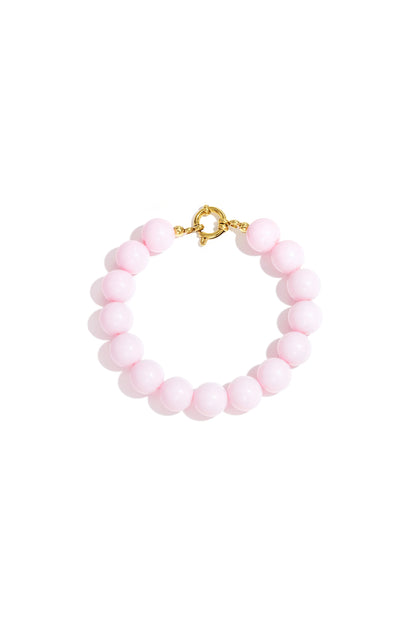 Armband mit mittelgroßen Perlen und Vorderverschluss – 12 mm