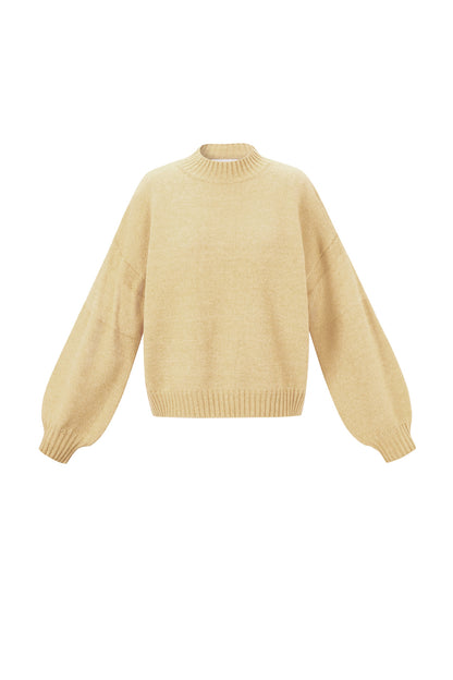 Gestrickte Polyesterfaser Damen Strickpullover Casual Letters