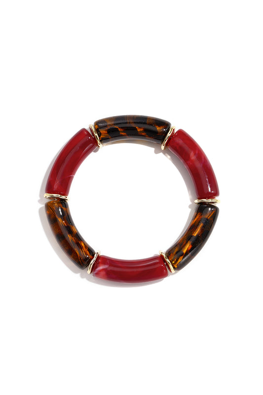 Acryl-Perlenarmbänder, schlichte Alltags-Serie, Damenschmuck