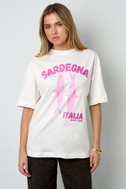 Baumwolle Gestrickte Damen T-Shirt Casual Tiermuster
