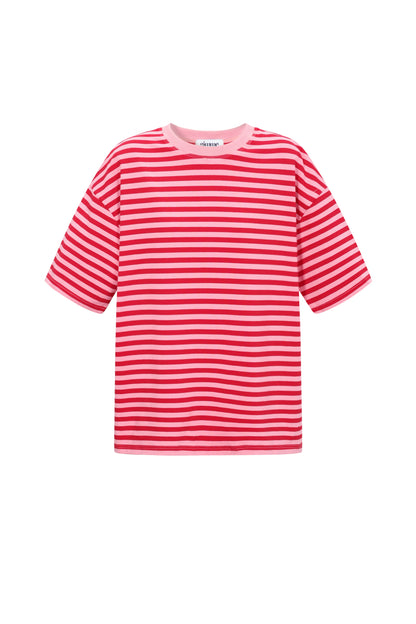 boutique-bunt-gestreiftes-damen-tshirt