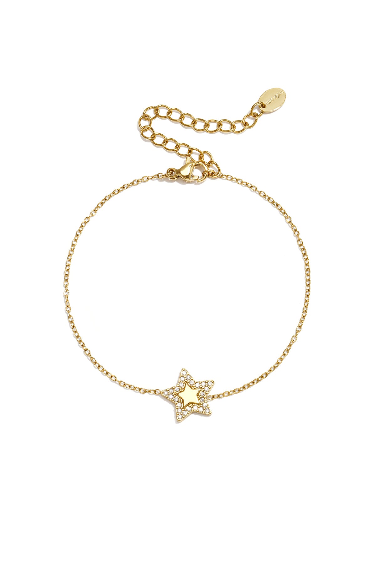Edelstahl-Kettenarmbänder, Stern, Schlicht, Alltagsschmuck, Damenschmuck