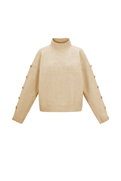 Strick-Polyesterfaser Damen Rollkragenpullover Casual Einfarbig