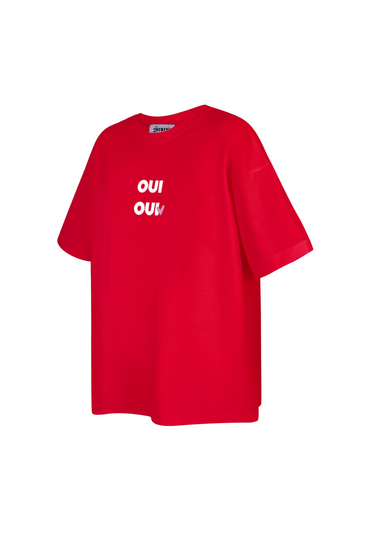 casual-oui-print-damen-tshirt-street-style