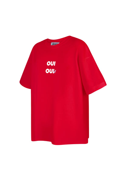casual-oui-print-damen-tshirt-street-style