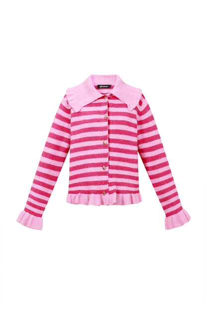 casual-strick-cardigan-damen-streifen-design-stil-modern