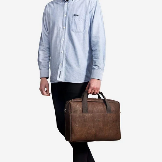 Cork briefcase