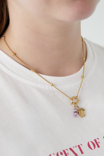 DIY-Halskette mit Schildkröte