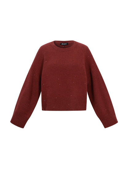 Gestrickte Polyesterfasern Damen Strickpullover Casual Einfarbig Herbst/Winter