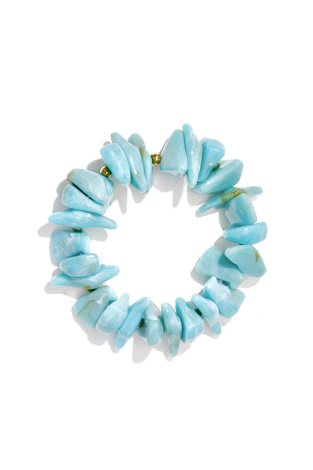 Acryl-Perlenarmbänder, schlichte Alltags-Serie, Damenschmuck