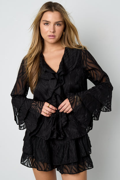 gewebte-polyesterfaser-damen-langarmshirt-seitenansicht-florales-design