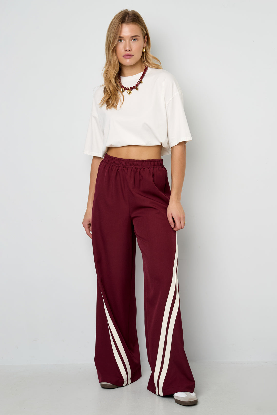 Gestreifte Hose