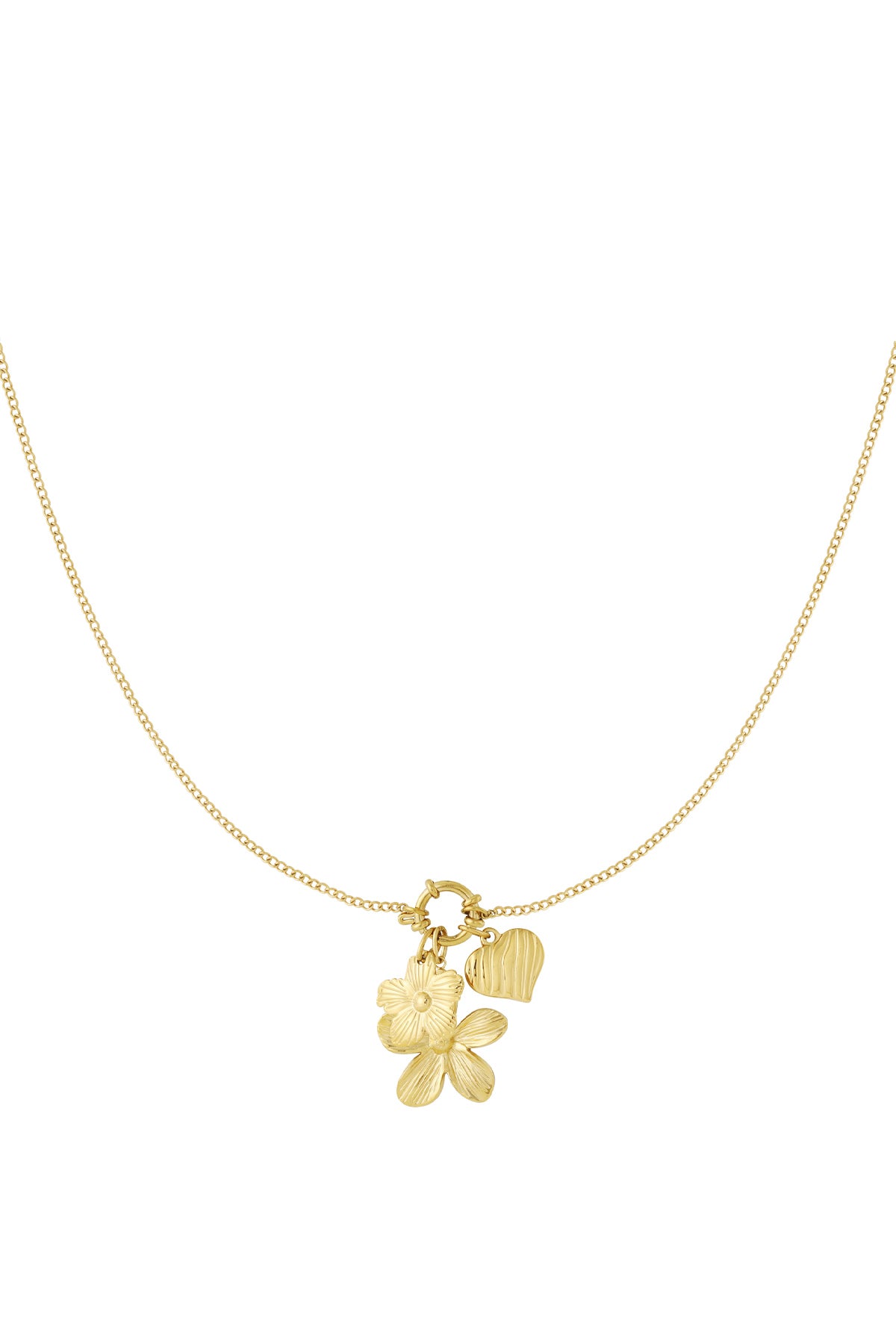 DIY-Halskette mit Blumen