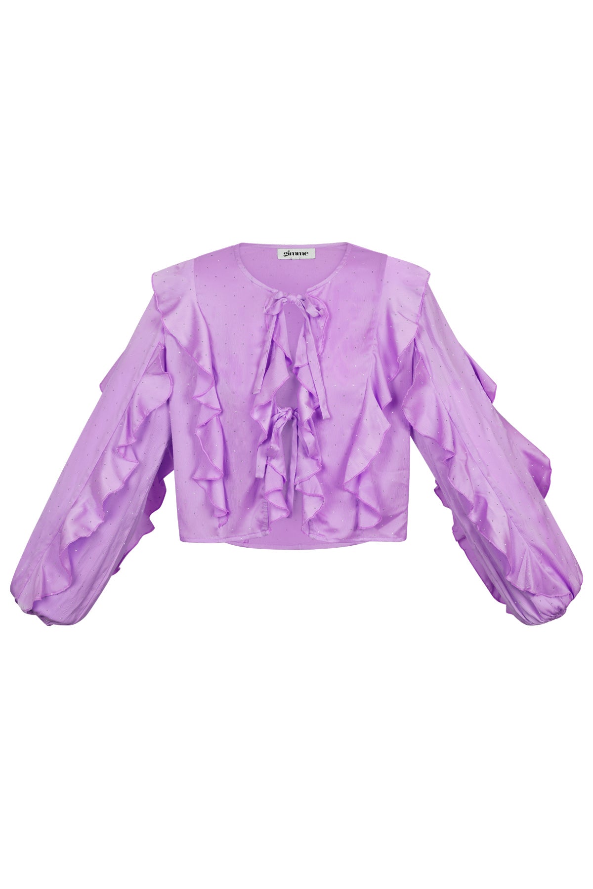 polyester-damen-top-seitenansicht-elegant