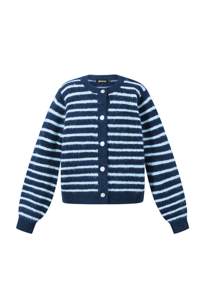 Gestreifter Cardigan