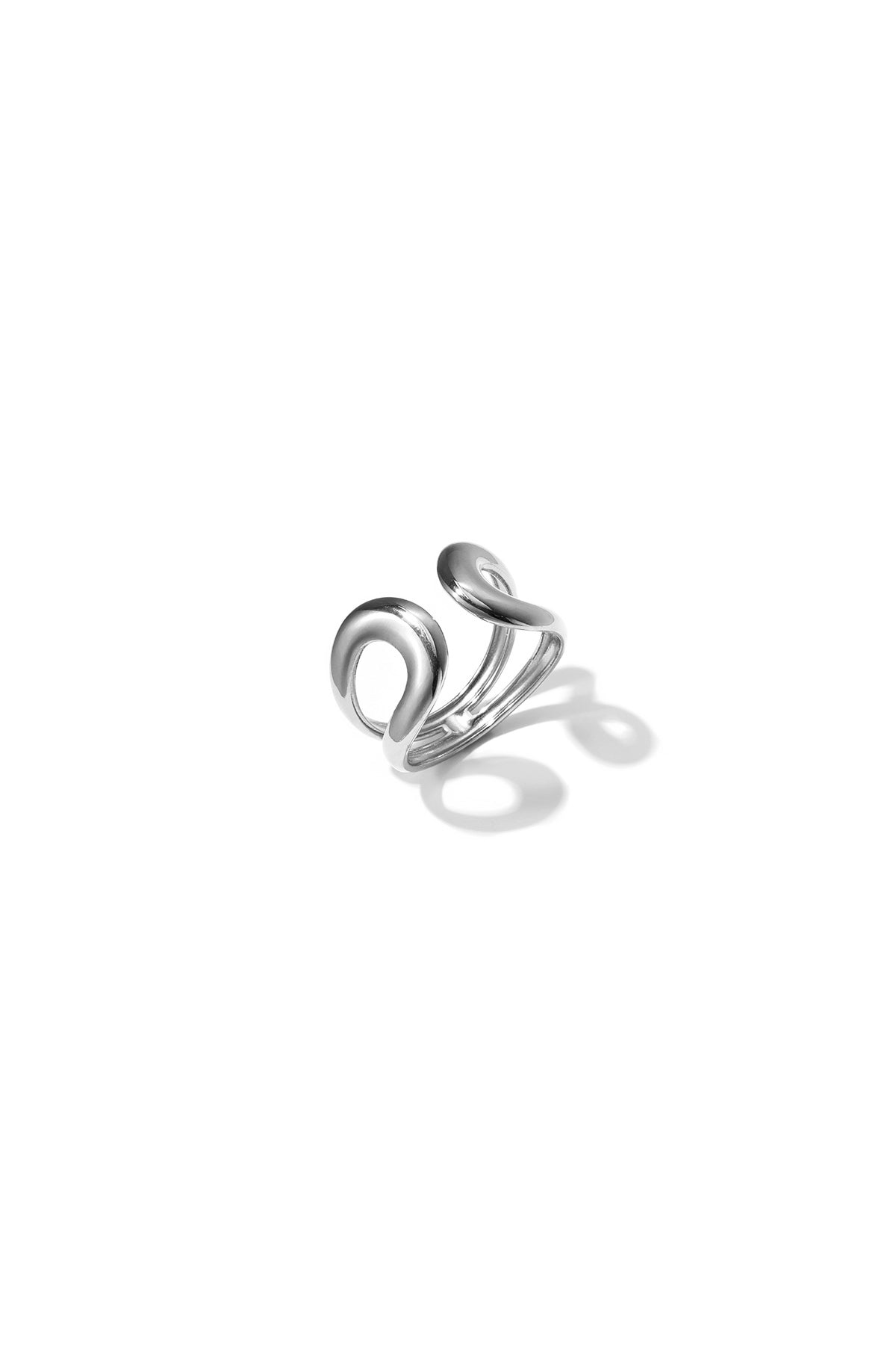 Minimalistische Ringe aus Edelstahl, Serie „Simple Daily Simple“, Damenschmuck