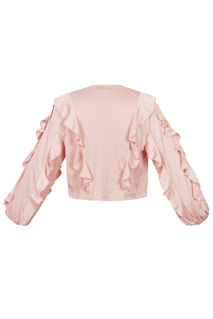 feminines-polyester-oberteil-fashion-look