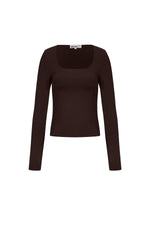 gestricktes-nylon-langarm-oberteil-damen-basic-elegant-modern-style