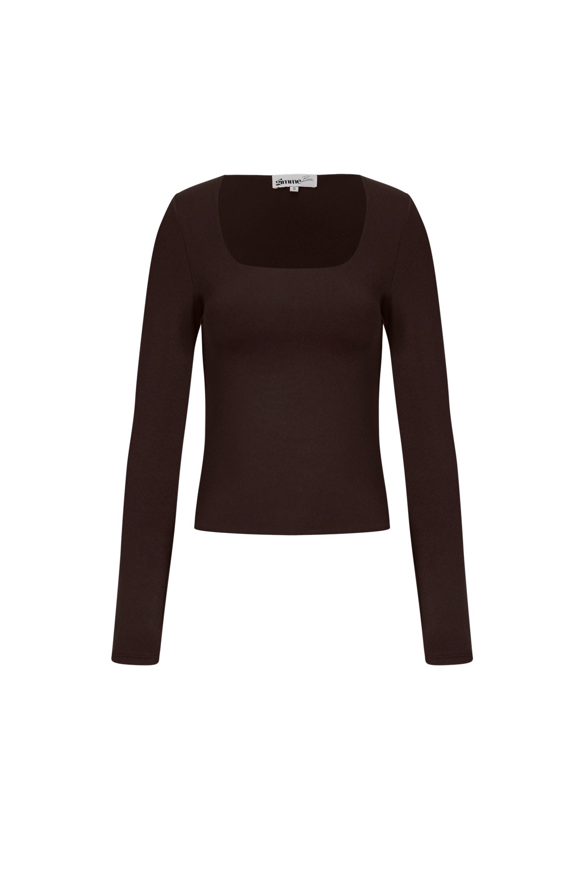 gestricktes-nylon-langarm-oberteil-damen-basic-elegant-modern-style