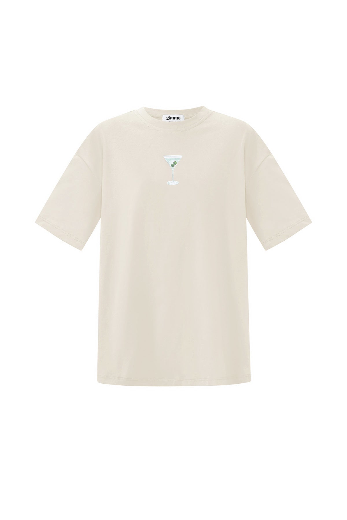 baumwolle-damen-t-shirt-gestrickt-casual-letters-frontansicht