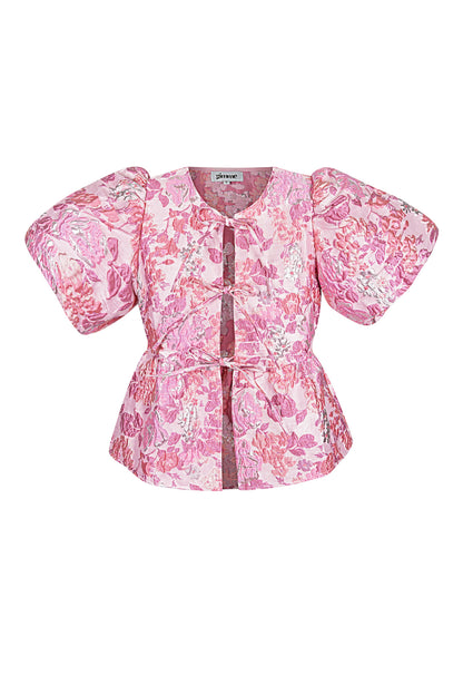 gewebtes-polyester-kurzarm-oberteil-damen-blumenmuster-elegant-modern-style