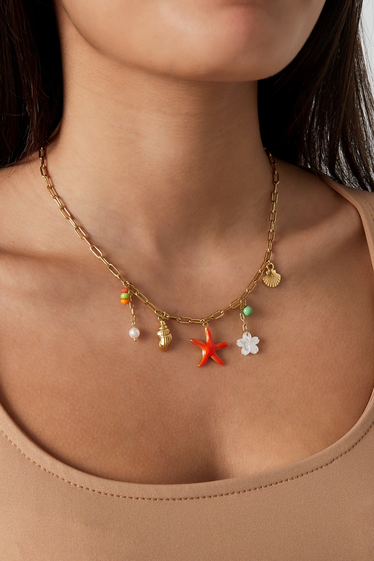 Sommerkette - Goldfarben