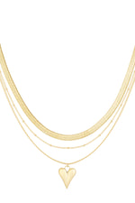 Halskette „Lovely Layers“ – Goldfarben