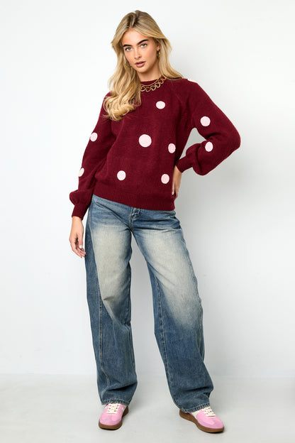 boutique-punkt-pullover-damen