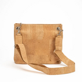 Elegante Kork Schultertasche aus natürlichem Kork für Alltag und Freizeit