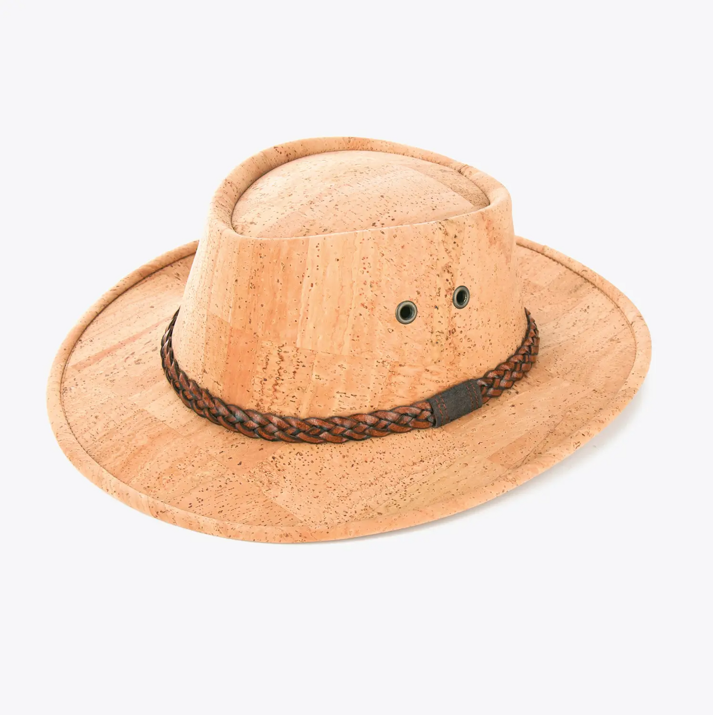 Men’s Cork Hat mit Wildlederriemen Größe 56 in Frontansicht