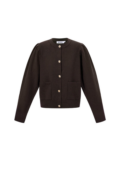 minimalistische-cardigan-damen-einfarbig-weich-stoff-clean-style