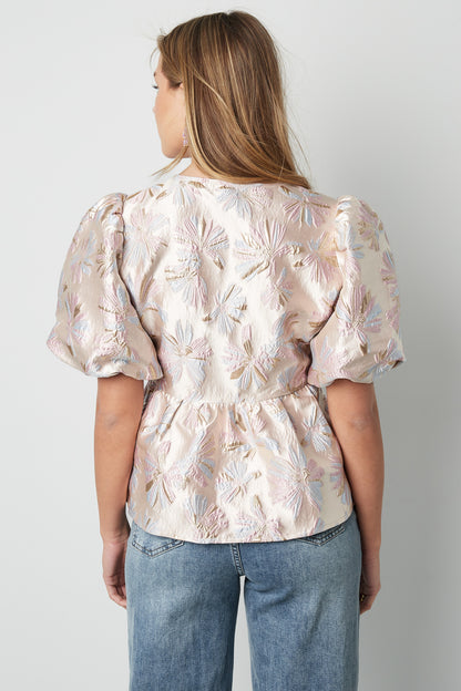 moderne-damen-bluse-kurzarm-blumen-print-casual-elegant