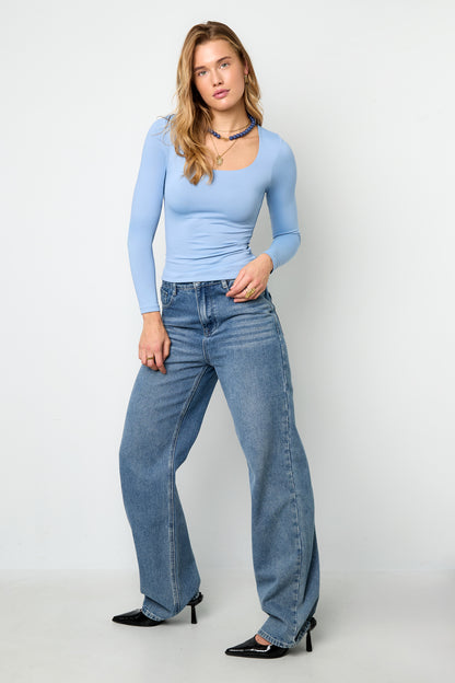 modernes-damen-oberteil-nylon-langarm-stil-fashion-look