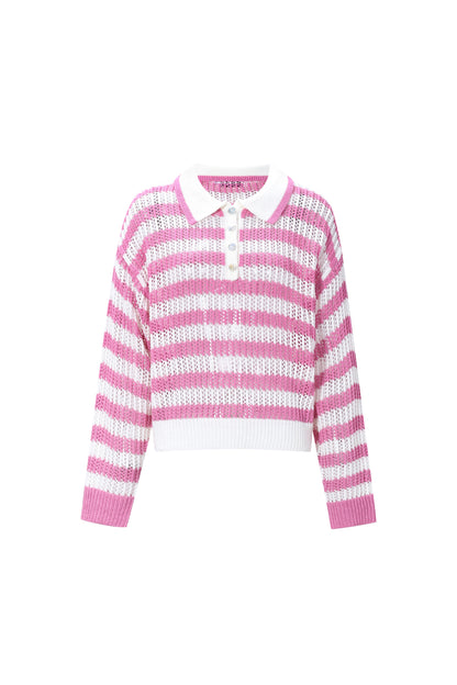 polo-top-strick-damen-frontansicht
