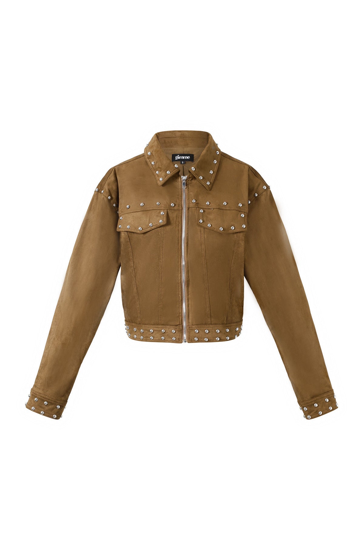gewebte-polyesterfaser-damenjacke-street-elegant-frontansicht-einfarbig