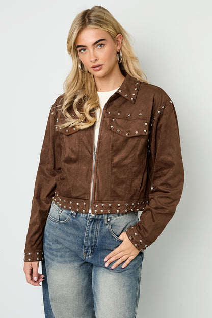 gewebte-polyesterfaser-damenjacke-seitenansicht-modern-fit