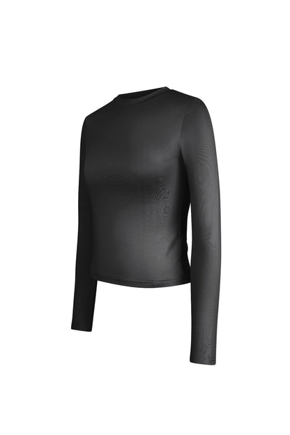 polyester-damen-langarmshirt-bodycon-close-up-material