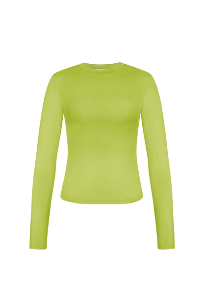 polyester-damen-langarmshirt-bodycon-eleganter-bodyfit-style