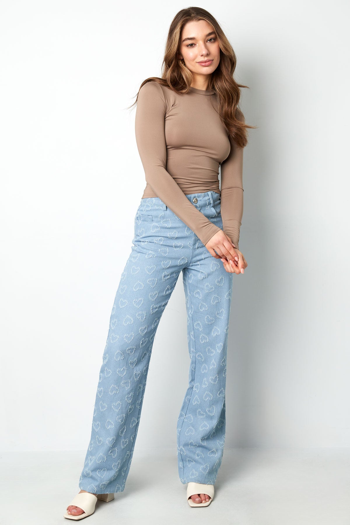 polyester-damen-langarmshirt-bodycon-outfit-idee-party-look