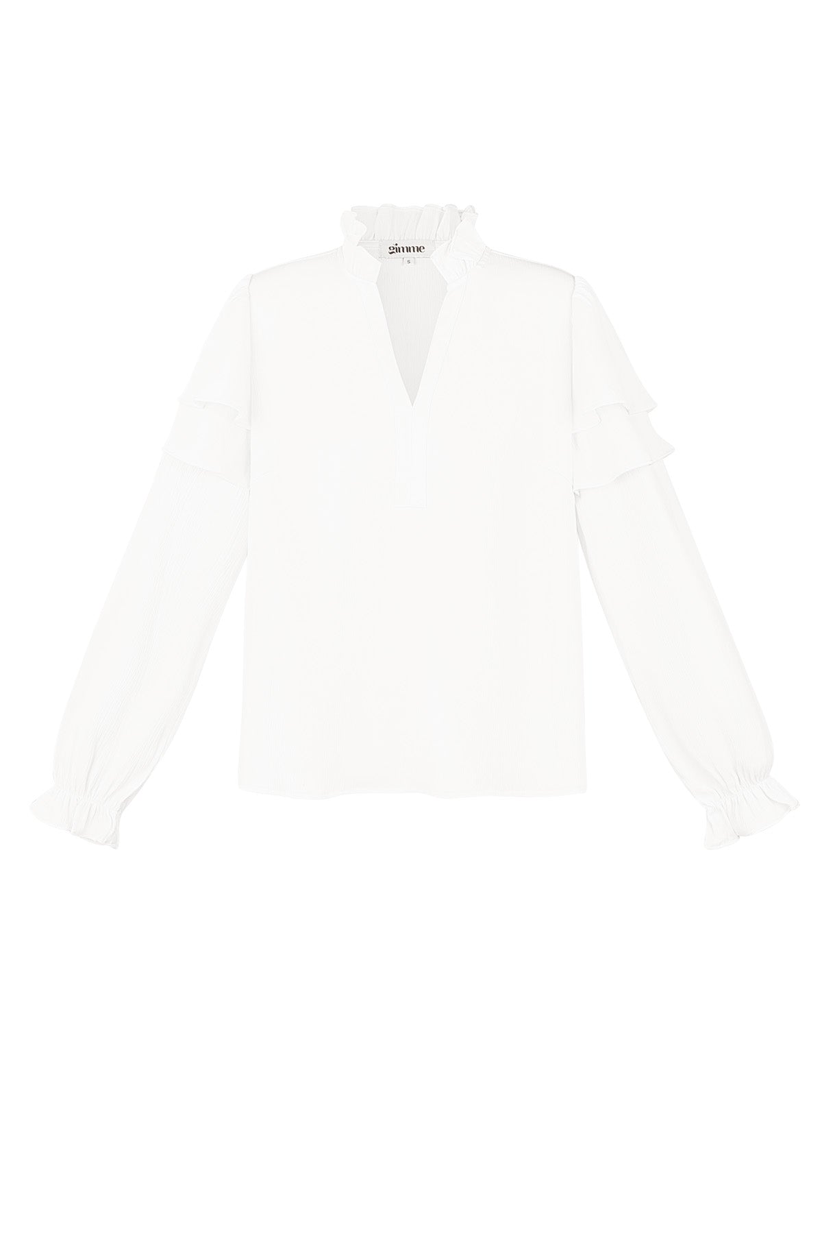 polyester-damen-langarmshirt-mit-volants-v-ausschnitt-frontansicht-elegantes-top
